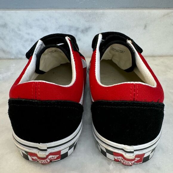 Vans Off The Wall Old Skool V Logo Pop Skater Shoes - Unisex Size 5 M / 6.5 W - Picture 3 of 8